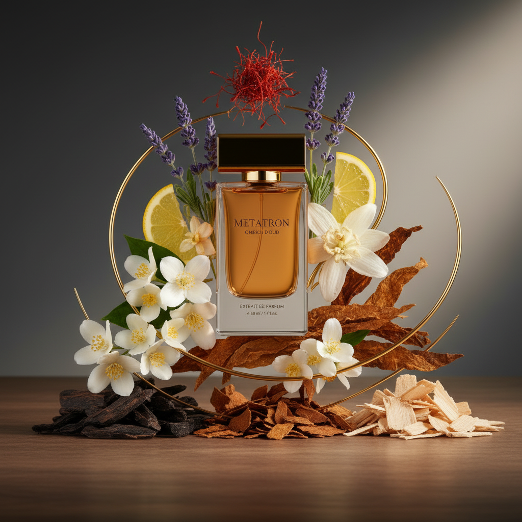 Pyramide Olfactive Ombres d'Oud
